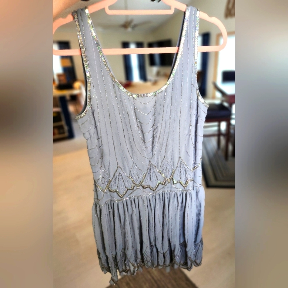 ✨New Look Flapper Dress UK 10 / US 6 – Gatsby Glam Party Dress✨